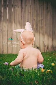 Image result for 10 Month Baby Pic Easter