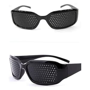 SECRET DESIRE Pin Hole Glasses Cycling Vacation Eyeglasses Eye Care ...