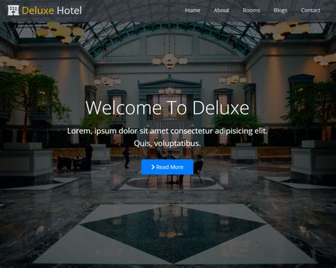 Hotel Project with HTML and CSS 的图像结果