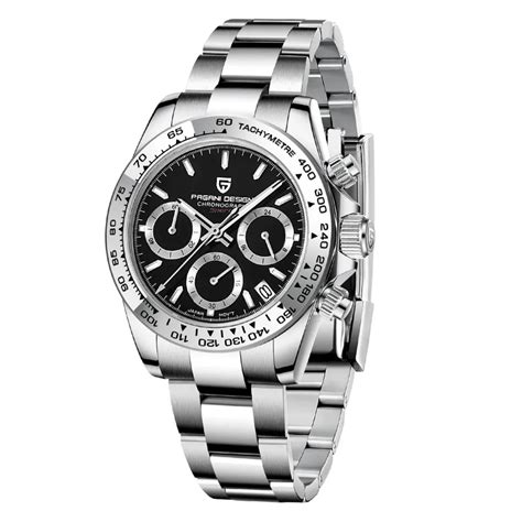 PAGANI DESIGN PD-1727 Men's Waterproof Chronograph Diver with sapphire ...
