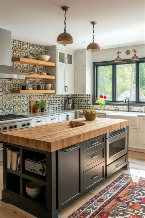 36 Stylish Butcher Block Island Ideas for Your Modern Home | Modern ...