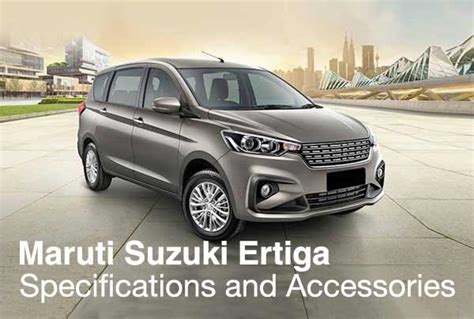 Maruti Ertiga 2018 – Specifications and Accessories – Elegant Auto Retail