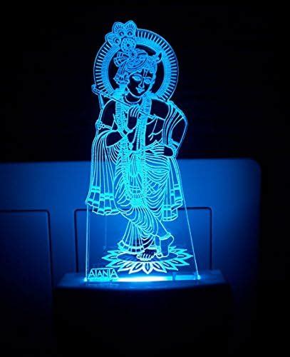 Buy AEON METAL STICKER 3D Plastic Night Lamp (Multicolour) Online at ...