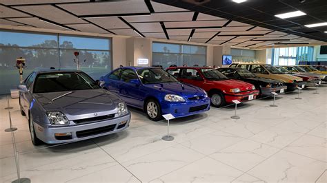 Honda puts on display numerous classics at US headquarters