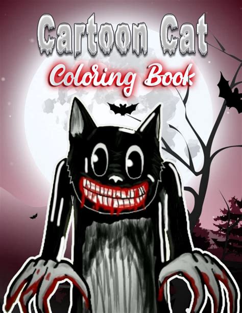 Buy Cartoon Cat Coloring Book: Coloring Book Cartoon Cat and Siren Head ...