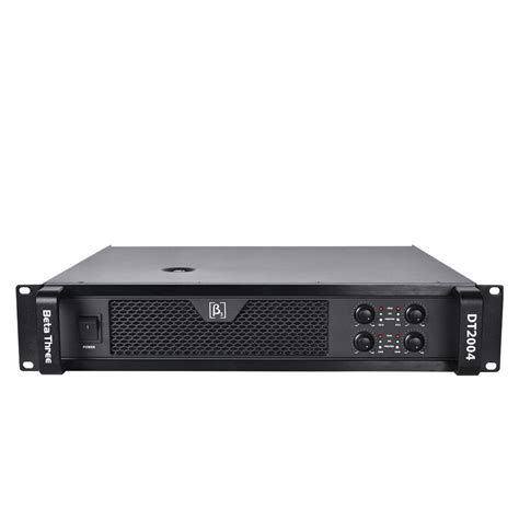 Beta3 DT2004 Professional Power Amplifier |550w x 4 @ 8Ω | 850w x 4