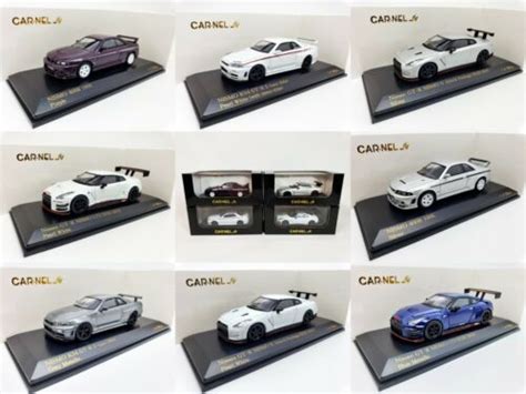 Buy 1:64 Kyosho CAR.NEL Nissan Skyline GT-R NISMO 400R,R34 Z-Tune,R35 N ...
