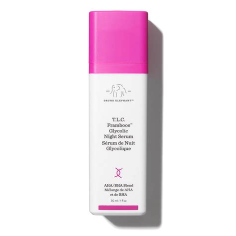 T.L.C. Framboos Glycolic Night Serum — Exfoliant