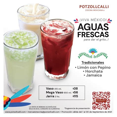 Aguas Frescas Mexicanas Tradicionales