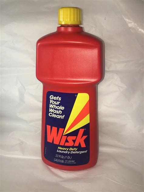 Wisk Liquid Laundry Detergent - Powerful Cleaning in a 32oz Bottle