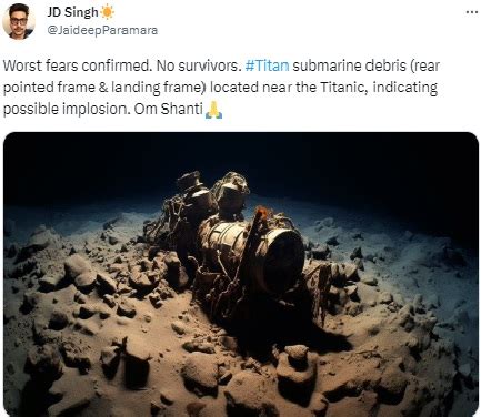 Fact Check: Fake Image Of Titan Submersible Debris Goes Viral