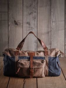 Bombay Trooper Terra Nova Golf - Upcycle Canvas Duffle Bag Duffel ...