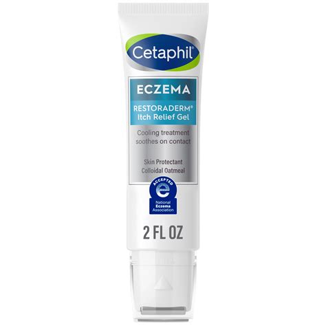 Cetaphil Eczema Restoraderm Itch Relief Gel for Eczema Prone Skin, 2 oz ...