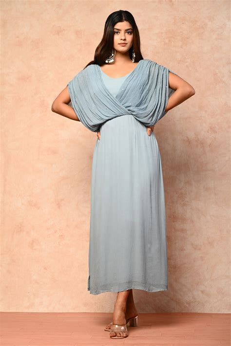 Cowl Midi Dress – KanikaMittal