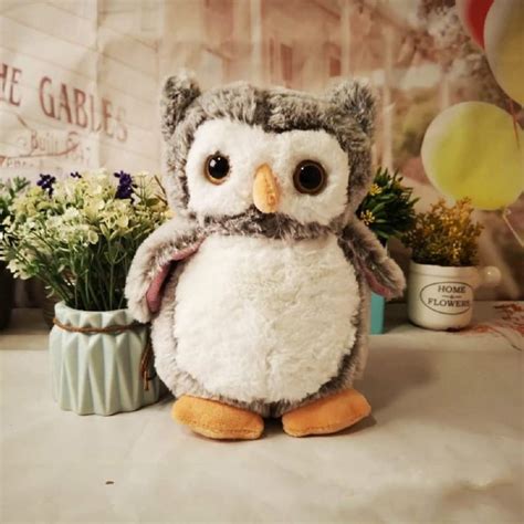 Buy Aurora World Barney The Plush Great Horned Owl (9-Inch)|White ...