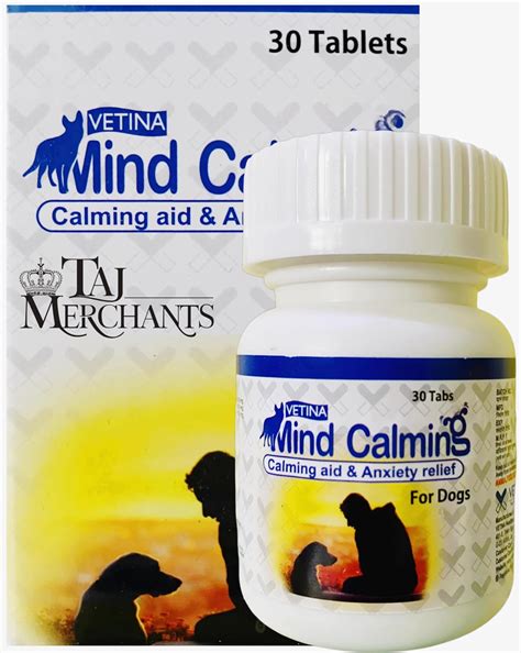 (OG) TM Presents Mind Calming Tablets for Dogs|Chamomile enriched|30 ...