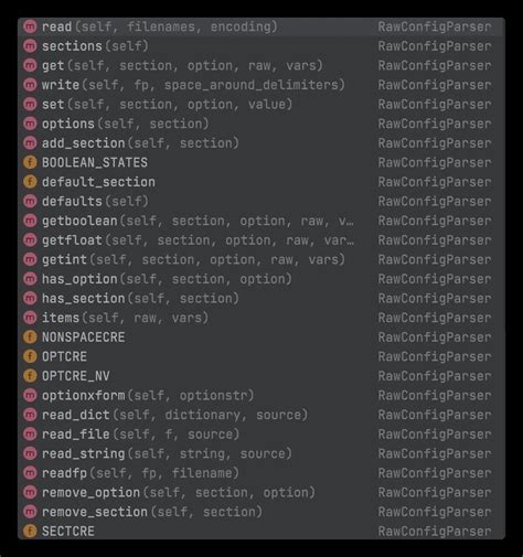 Image result for Python ConfigParser Example