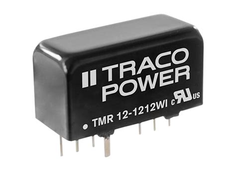 TMR 12WI Isolated 12W DC/DC Converter Modules - TRACO | Mouser