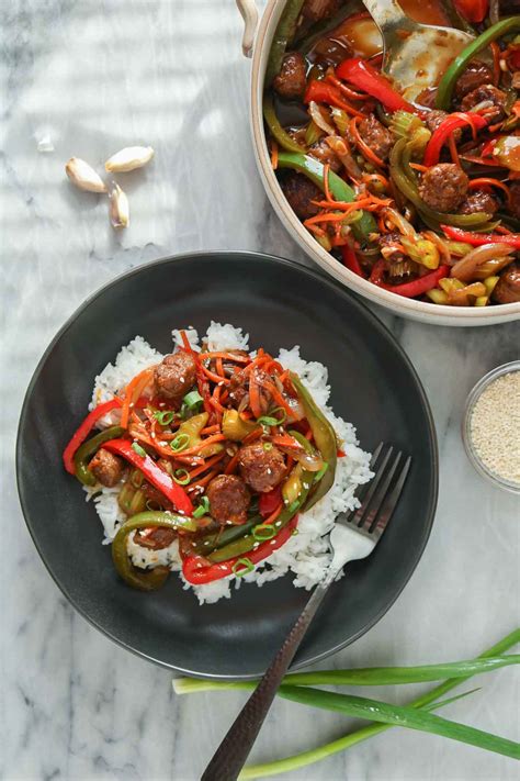 Sausage Stir-Fry | Girl Heart Food®