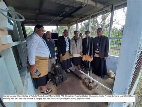 Clean Water Flows for Tongan Village