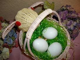 Image result for Rabbit Easter Basket