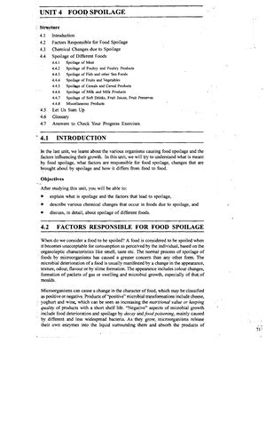 MFN-003 UNIT-11 - Food Safety and Food Microbiology - 11 PACKAGING ...