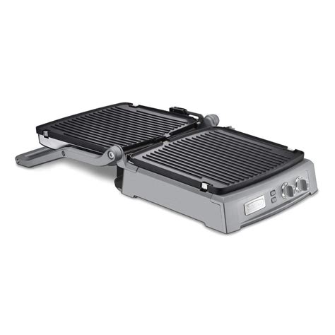 Cuisinart GR-150 Griddler Deluxe, Brushed Stainless: Electric Contact ...