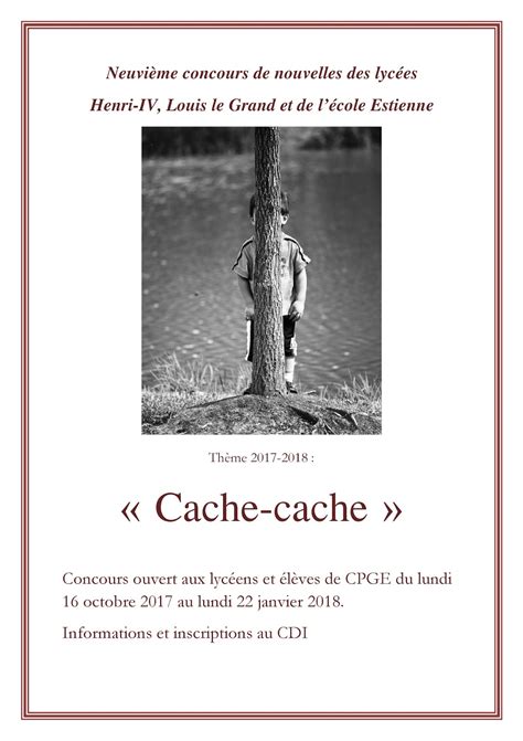 Image result for Cache Cache Dans