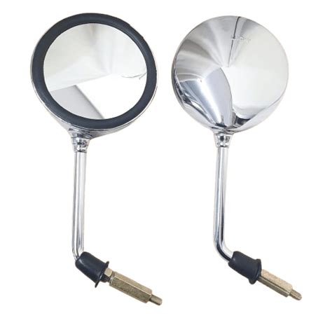 Autobird Round Stainless Steel Mirrors for Suzuki Access 125
