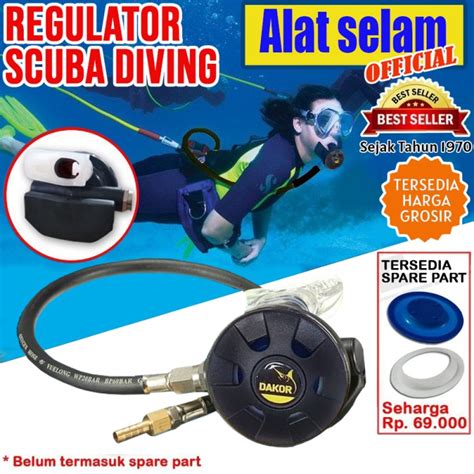 Jual Regulator Nelayan Dakor Octopus Selam Dacor Kompresor Hookah ...
