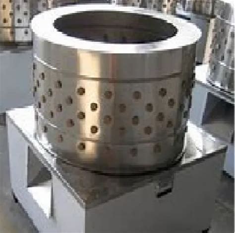 Defeathering Machines - Belt Driven Chicken Defeathering Machine ...