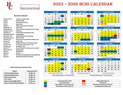 Henry County Schools tn Calendar 25-26 Revised [PDF] - EduCounty