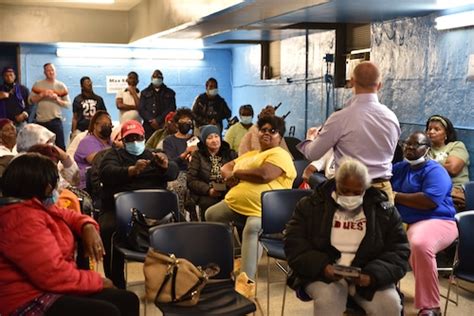 Candidates Rose/Scarcella-Spanton hear Park Hill Apartments residents ...