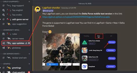 Enter Delta Force Test on LagoFast!