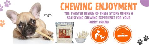 ADB Creations Dog Food Chew Stick Milky Rawhide Calcium Twisted Munchie ...
