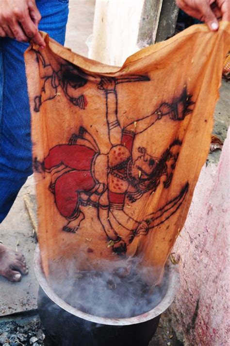 D'source Making Process | Mata-ni-Pachedi, Ahmedabad | D'Source Digital ...