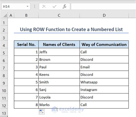 Image result for Excel Adding Numbers List