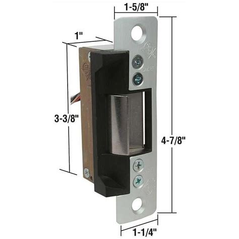 Adams Rite 7100-310-628-00 12Vdc 7100 Series Electric Release Strike for Door - Walmart.com