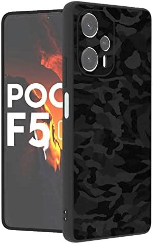 RIGGEAR Shockproof Sleek Hybrid Armor Back Cover Case for Poco F5 5G ...