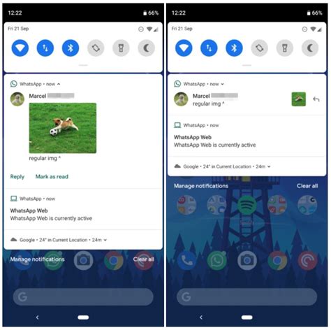 WhatsApp beta introduce il nuovo sistema di visualizzazione delle ...