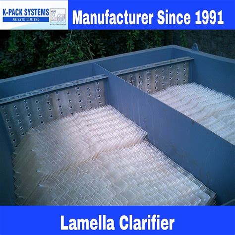 Lamella Clarifier at Best Price - High Efficiency Settling Tank