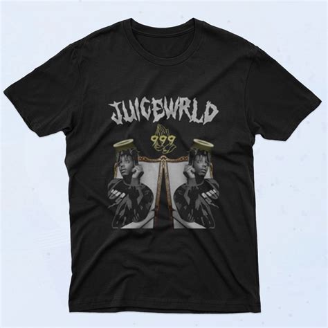 Juice Wrld 999 Angels 90s T Shirt Style - 90sclothes.com