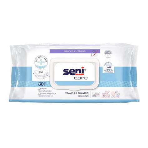 Breg Z13 Ci Ligament Knee Brace & Seni Care Wet Wipes XXL - Pack of 80 ...