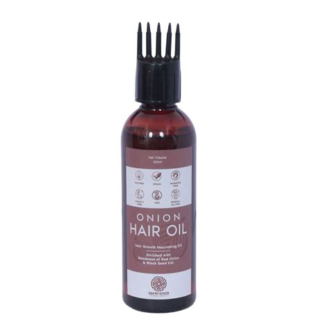 Damngood Herbal Red Onion & Black Seed Oil -For Hair Fall Control Oil ...