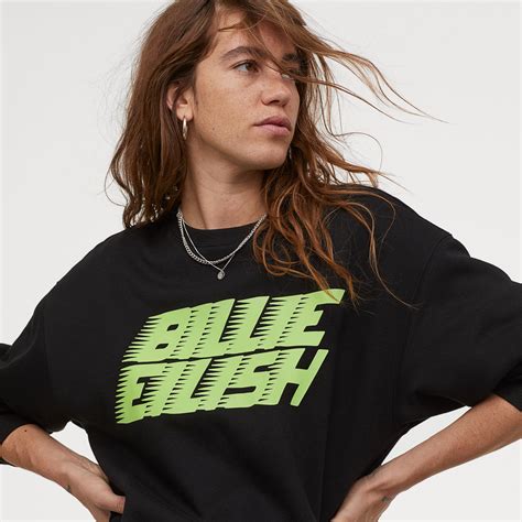 Buy h&m billie eilish sweatshirt - In stock