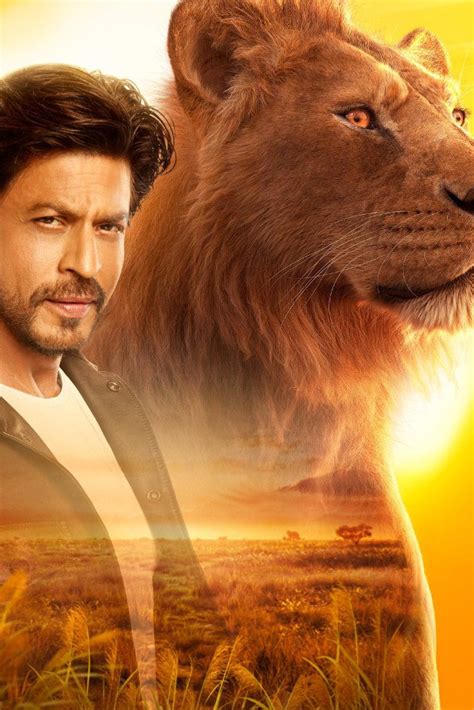 Check Out Mufasa’s First Poster Featuring Shah Rukh Khan & Its ...