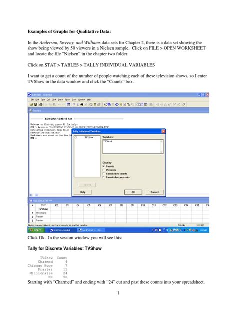 Image result for Find Mean Using Minitab