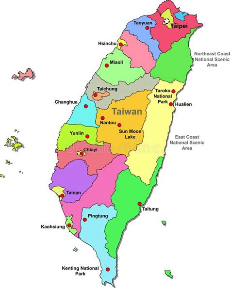 Taiwan Thailand Map: Compare & Explore Asia