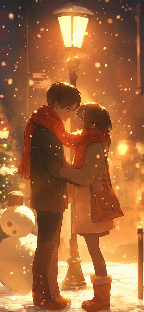 Romantic Anime Love Couple
