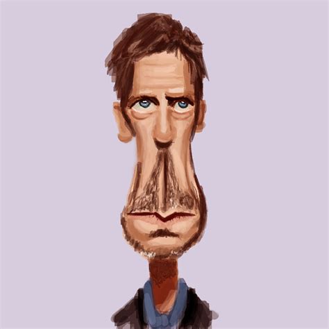 ArtStation - Caricature Dr. House